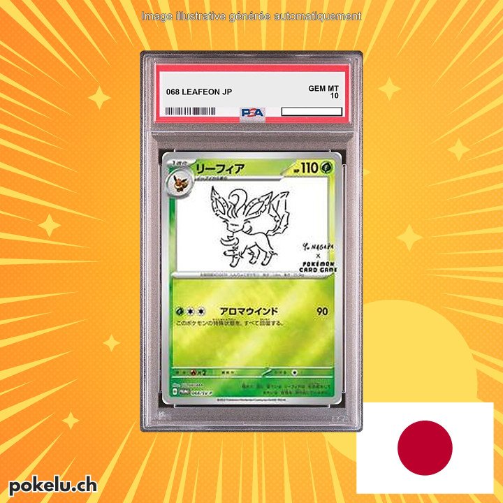 068 LEAFEON PSA 10 JP