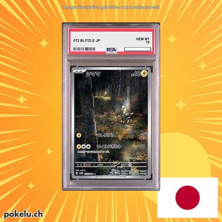 072 BLITZLE PSA 10 JP