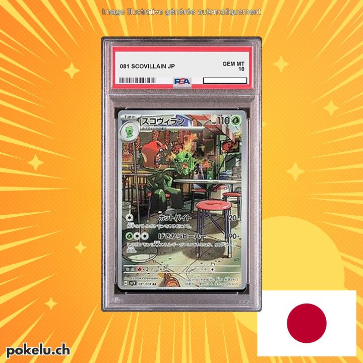 081 SCOVILLAIN PSA 10 JP