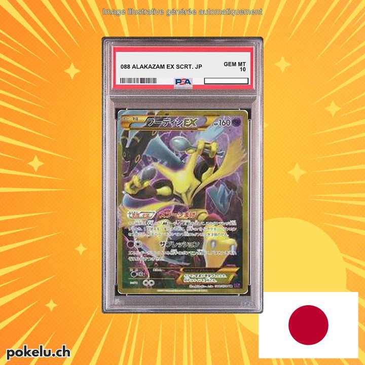 088 ALAKAZAM EX SCRT. PSA 10 JP