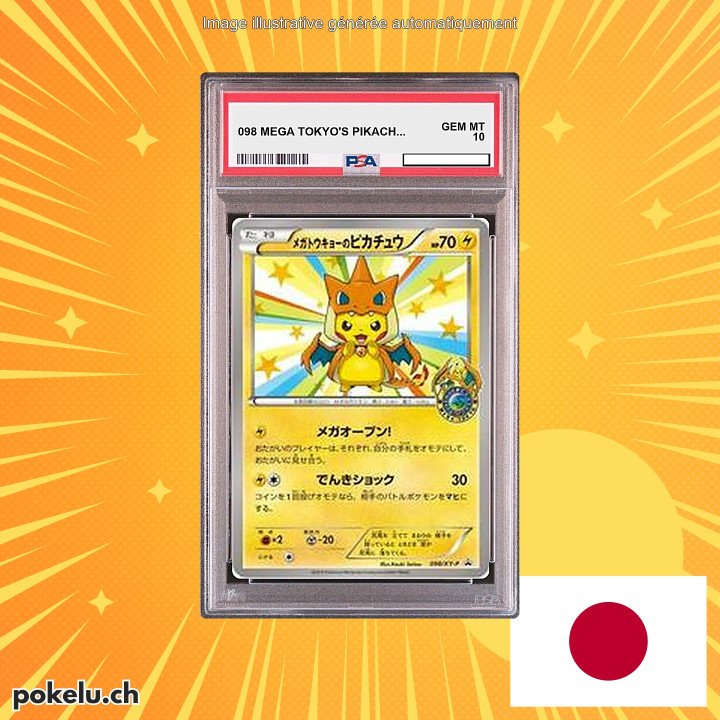 098 MEGA TOKYO'S PIKACHU PSA 10 JP