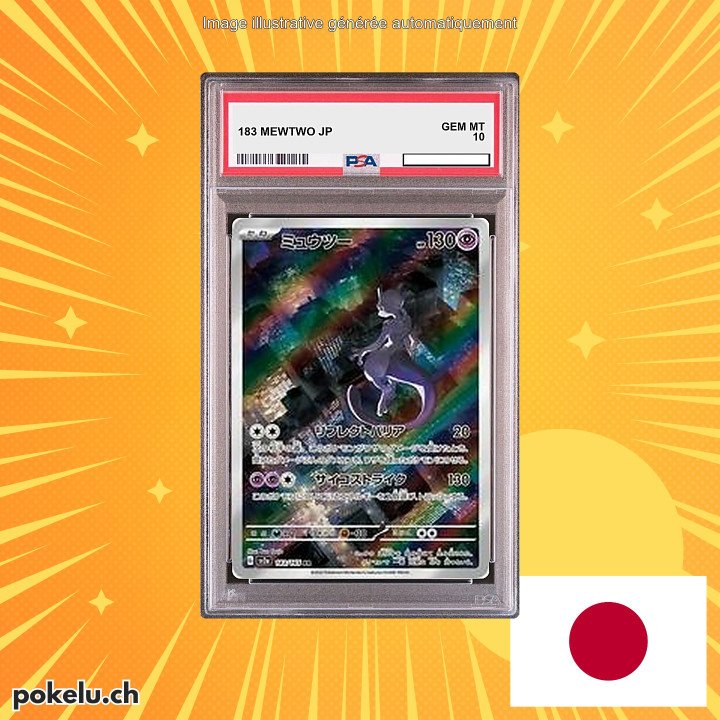 183 MEWTWO PSA 10 JP