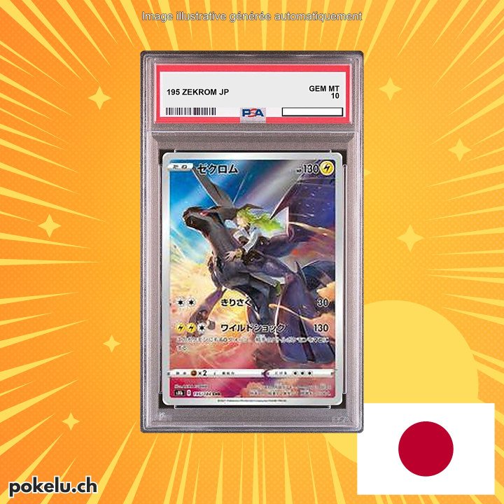 195 ZEKROM PSA 10 JP