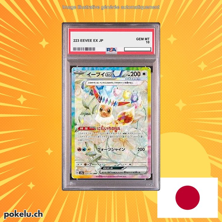 223 EEVEE ex PSA 10 JP