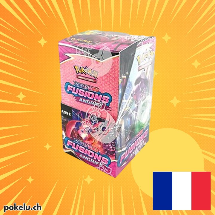 Boite de boosters de Poing de Fusion (18 Boosters)Fusion Strike Booster Box (18 Boosters) FR