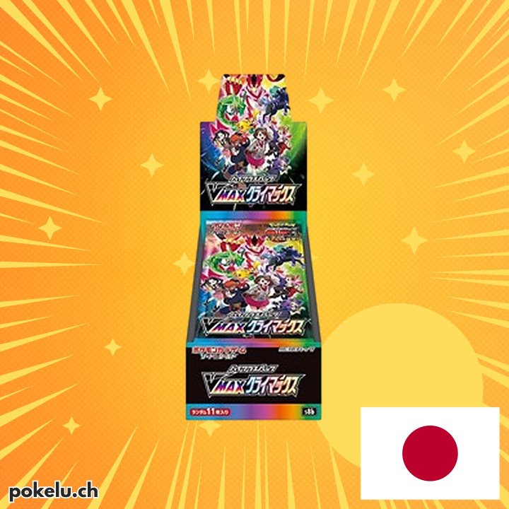 Boite de boosters de VMAX Climax JP