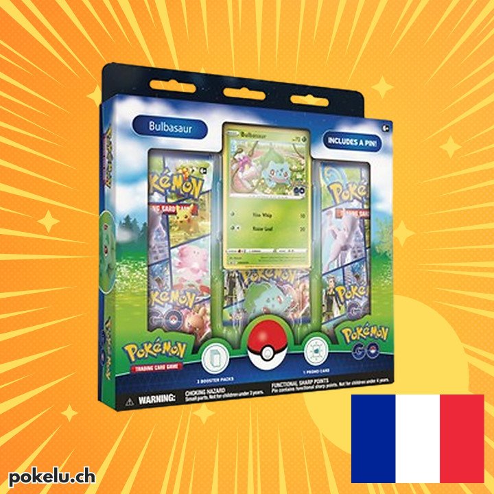 Collection Pokémon GO Pin—BulbizarrePokémon GO Pin Collection—Bulbasaur FR