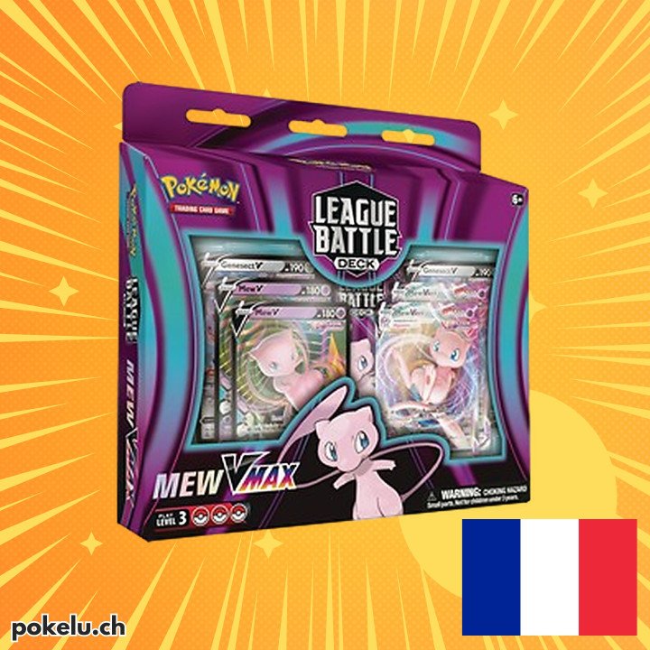 Mew VMAX League Battle Deck FR