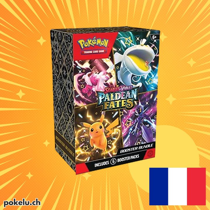 Paquet de Booster Destinées de Paldea Boites de Boosters FR