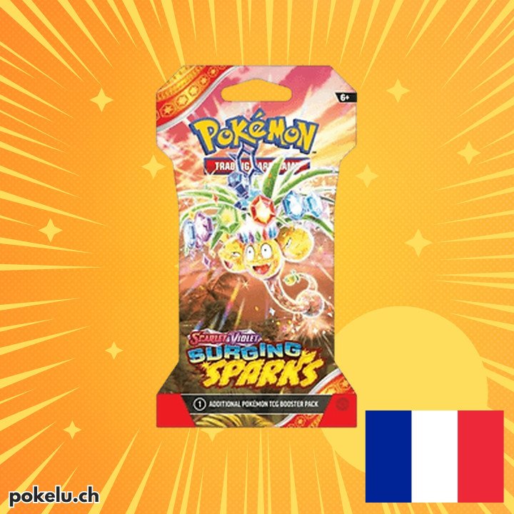 surging sparks Sleeved Booster FR