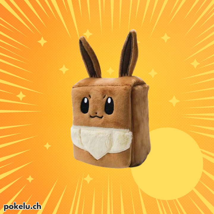 Pokémon - Boîte à Deck Peluche Évoli