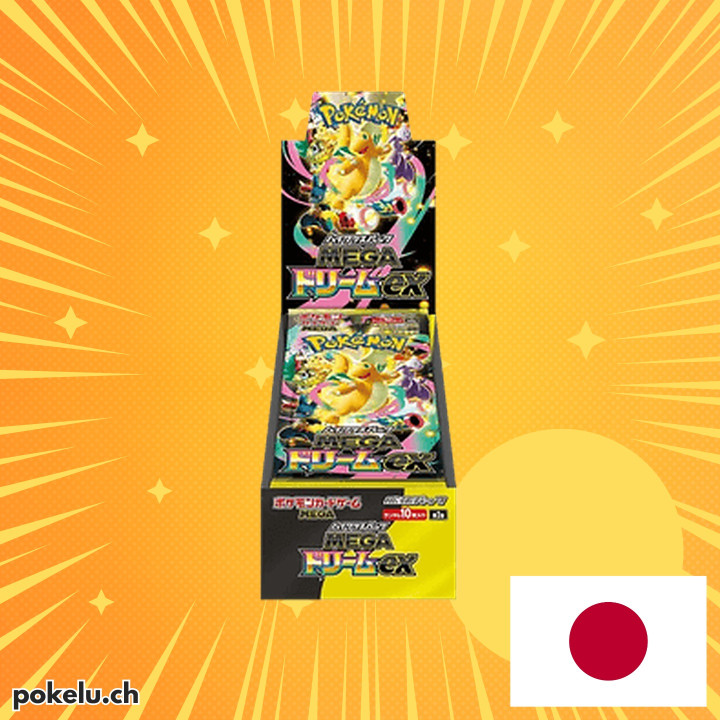 Boite de boosters de MEGA Dream ex Display JP