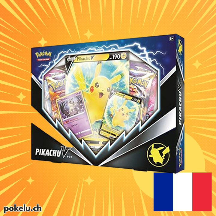 Pikachu V Box FR