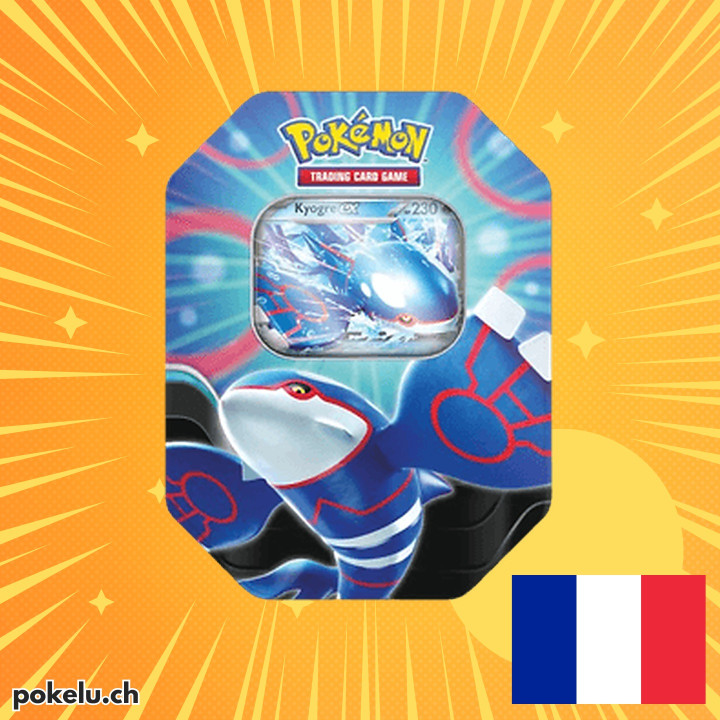 Azure Legends Tins Kyogre ex Tin FR