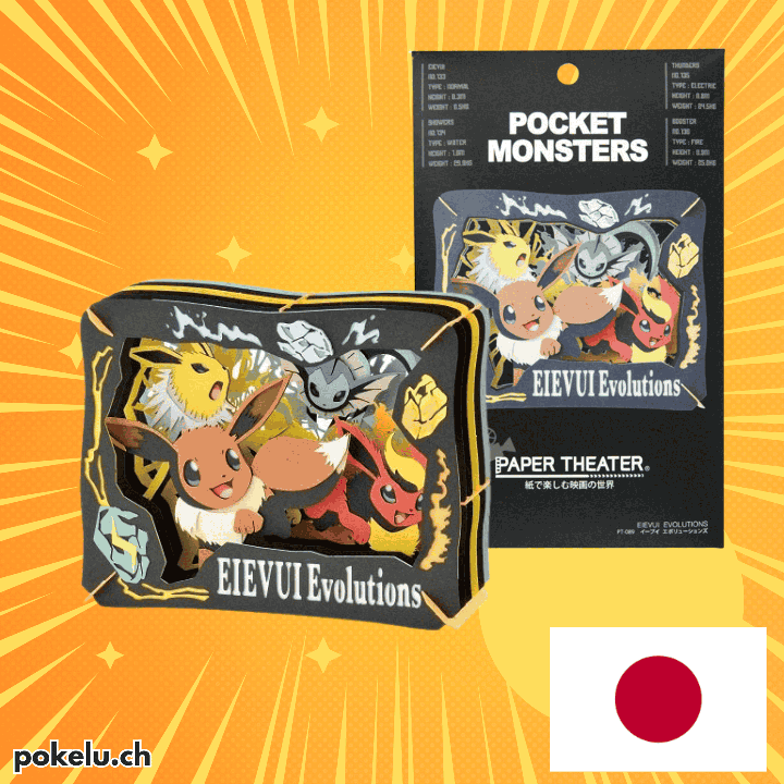 Pocket Monsters "EIEVUI Evolutions" - Paper Theater (JP)