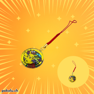 Charm Keychain Netsuke Pikachu Pokémon Kirie Series