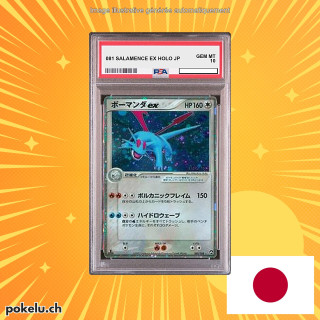 081 SALAMENCE EX HOLO PSA 10 JP