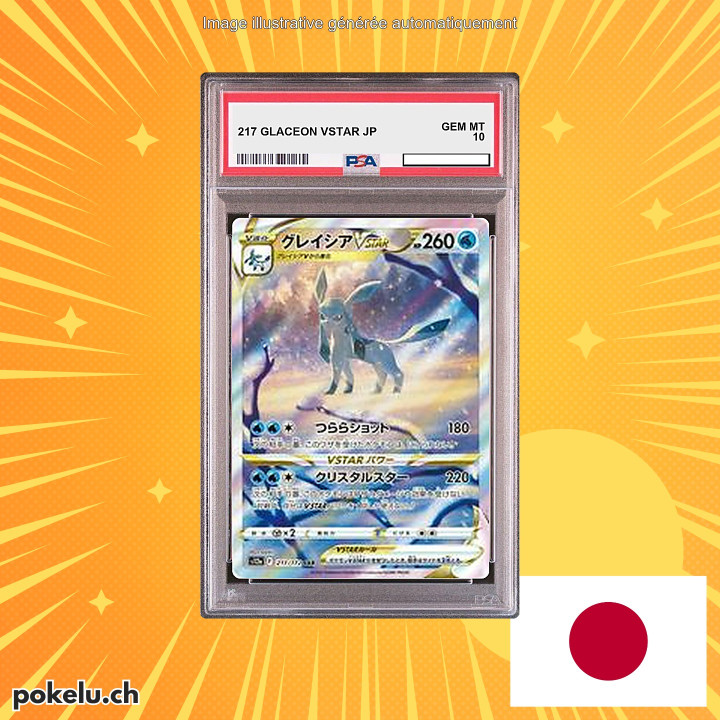 217 GLACEON VSTAR PSA 10 JP