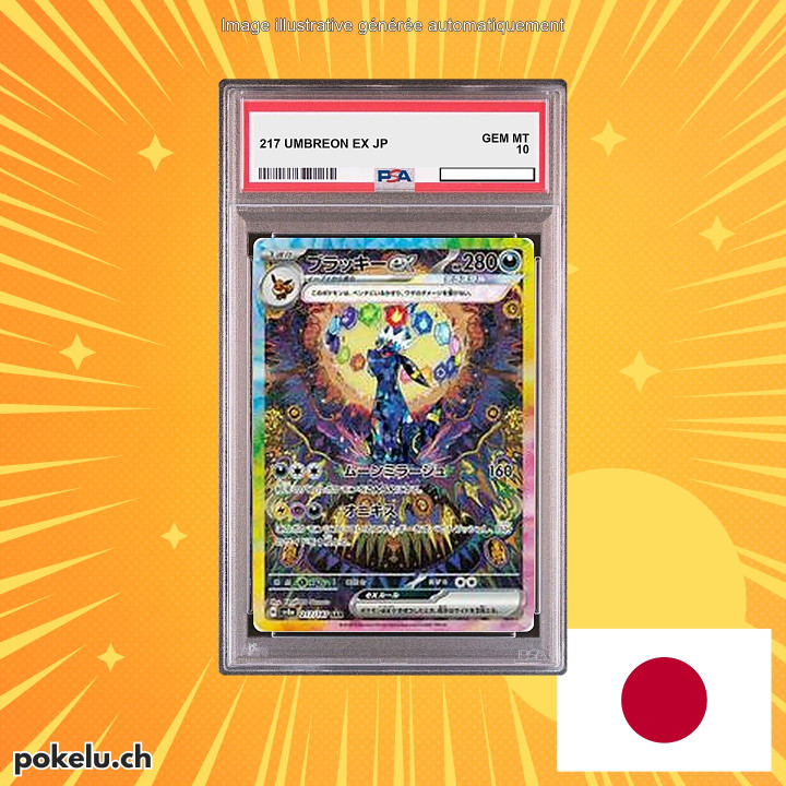 217 UMBREON ex PSA 10 JP