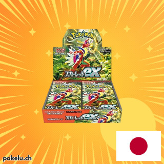 Boite de boosters de Scarlet ex Display JP