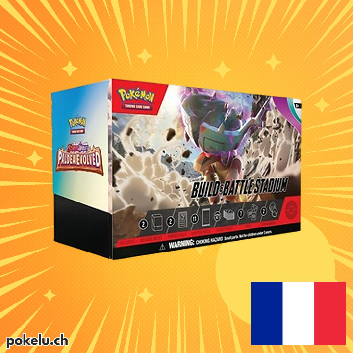 Coffret Stade Stratégies et Combats Évolutions à Paldea FR