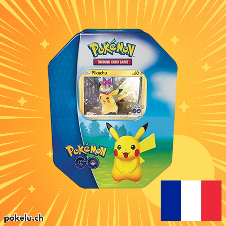 Pokemon GO Pikachu Tin FR