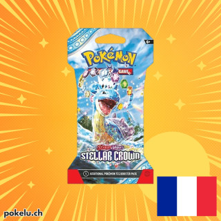 Sleeved Booster de Couronne Stellaire FR
