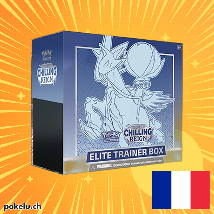 Coffret Dresseur d'Élite Ice Rider Calyrex de Règne de Glace FR