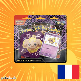 Paldean Fates: Fidough Tech Sticker Collection FR