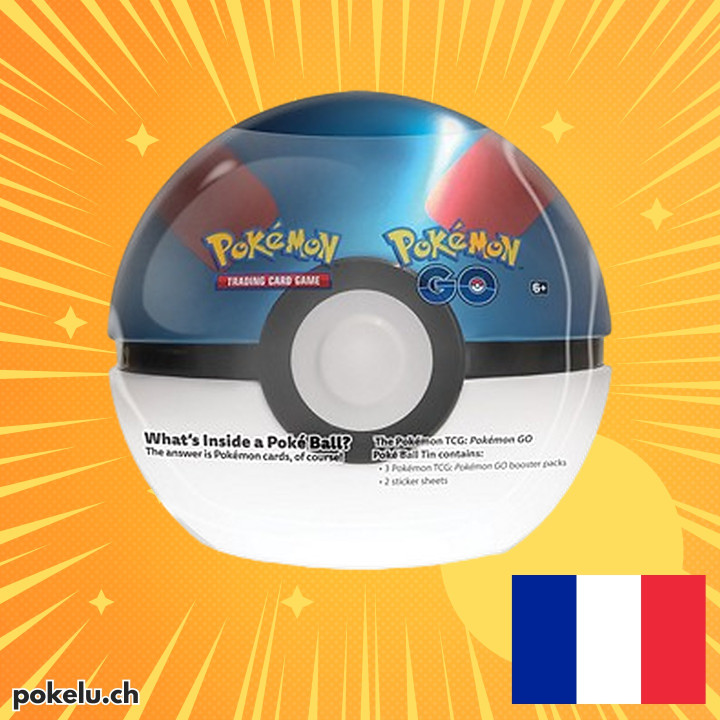 Pokemon GO Great Ball Tin FR