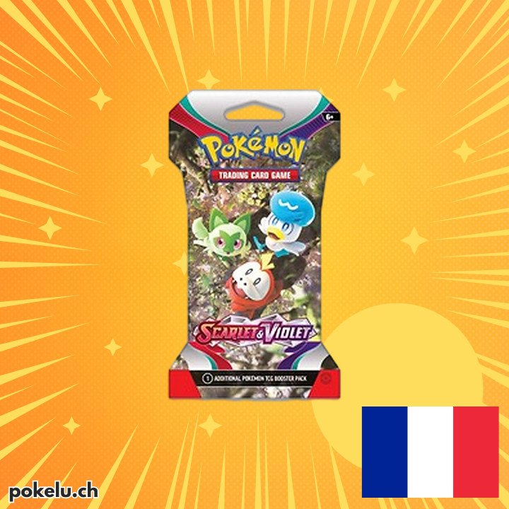 Sleeved Booster de Écarlate et Violet FR