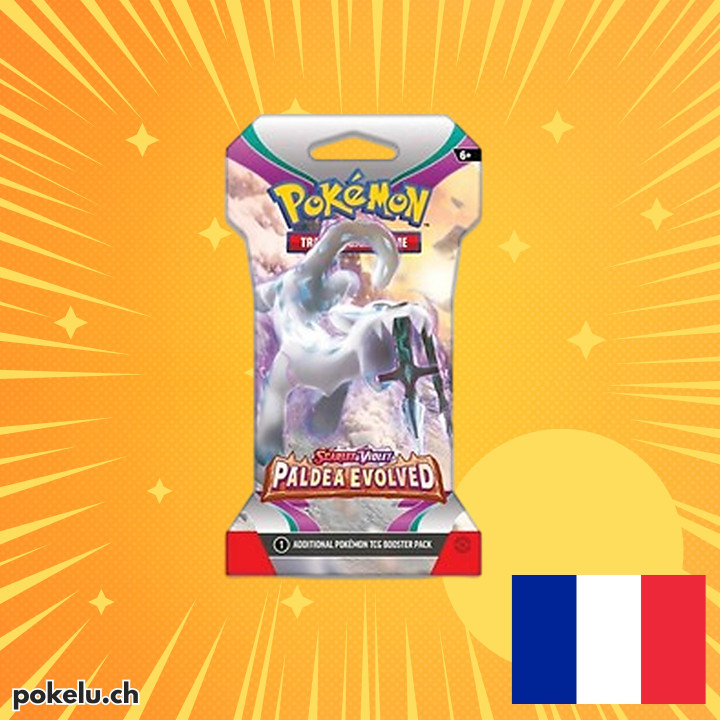 Sleeved Booster de Évolutions à Paldea FR
