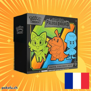 Coffret Dresseur d'Élite de Évolutions à Paldea FR