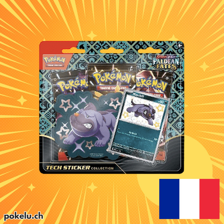 Destinées de Paldea: Grondogue Tech Sticker Collection FR